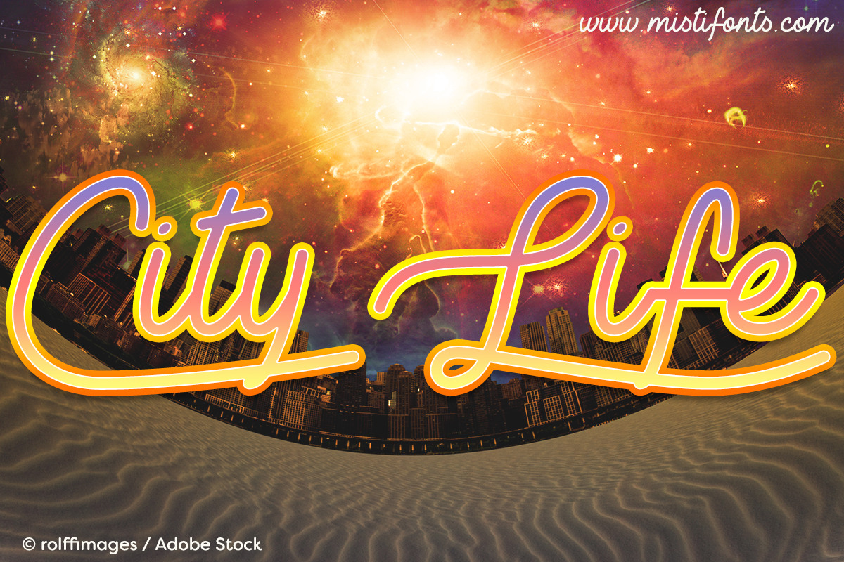 Lie to Me by Misti's Fonts. Image Credit: © rolffimages / Adobe Stock
